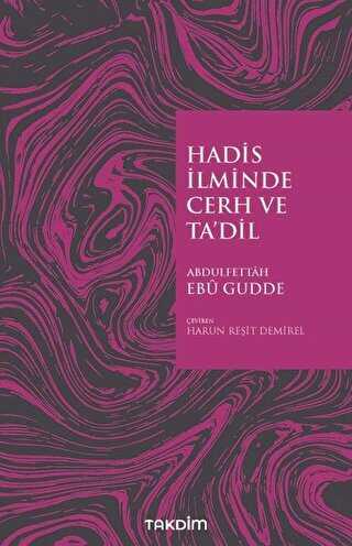 Hadis �lminde Cerh ve Ta`dil