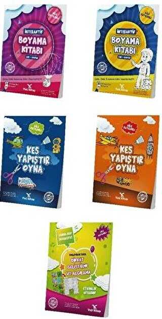 4-6 Ya Okul ncesi Etkinlik Seti 5 Kitap
