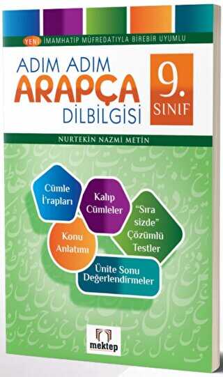 9. S�n�f Ad�m Ad�m Arap�a Dilbilgisi
