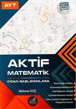 Aktif ��renme Yay�nlar� AYT Aktif Matematik 0 dan Ba�layanlara