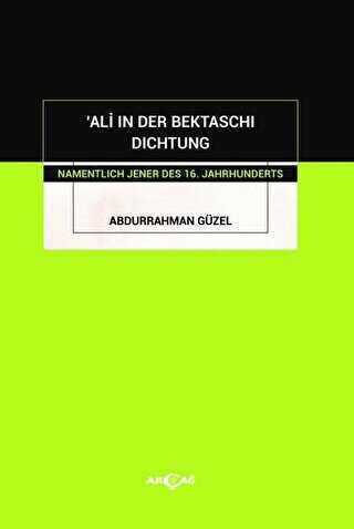 `Ali in Der Bektaschi Dichtung