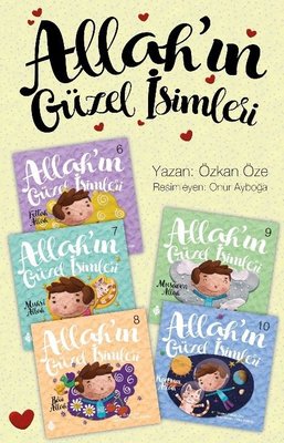Allah�n G�zel �simleri 2.Set-5 Kitap Tak�m