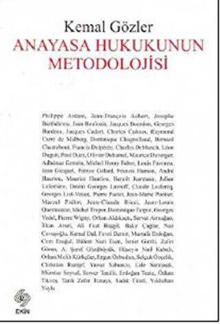 Anayasa Hukukunun Metodolojisi