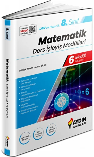Ayd�n Yay�nlar� 8. S�n�f Ayd�n Matematik Ders ��leyi� Mod�lleri