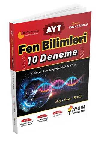 Ayd�n Yay�nlar� AYT Fen Bilimleri 10 Deneme