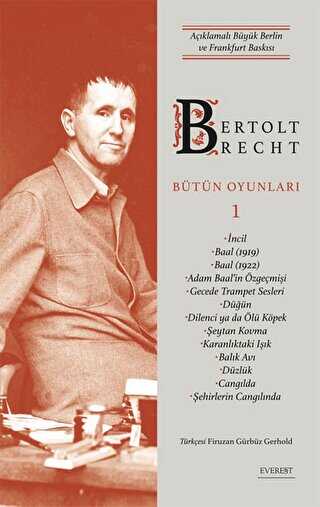 Bertolt Brecht�B�t�n Oyunlar� 1