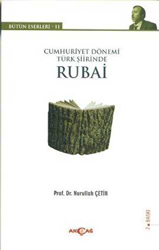 Cumhuriyet D�nemi T�rk �iirinde Rubai