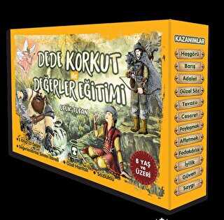 Dede Korkut �le De�erler E�itimi Seti 5 Kitap