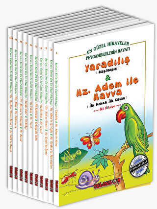 En G�zel Hikayeler Peygamberlerin Hayat� 10 Kitap