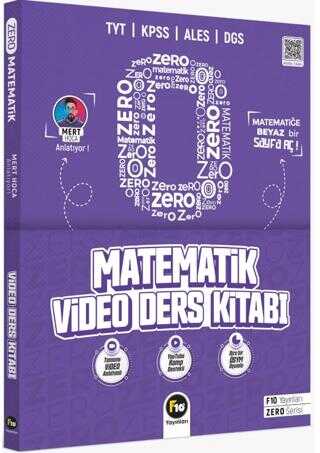 F10 Yay�nlar� Mert Hoca Zero Serisi Matematik Video Ders Kitab�