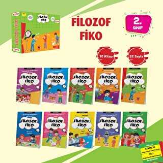 Filozof Fiko Hikaye Seti -1 10 Kitap - Etkinlik Testi - Deerlendirme Testi