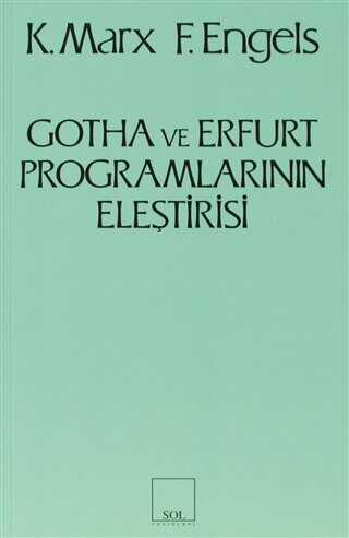 Gotha ve Erfurt Programlarnn Eletirisi