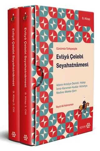 G�n�m�z T�rk�esiyle - Evliya �elebi Seyahatnamesi 9. Kitap 2 Cilt Kutulu