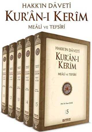 Hakk`�n Daveti Kur`an-� Kerim Meali ve Tefsiri 5 Cilt Tak�m