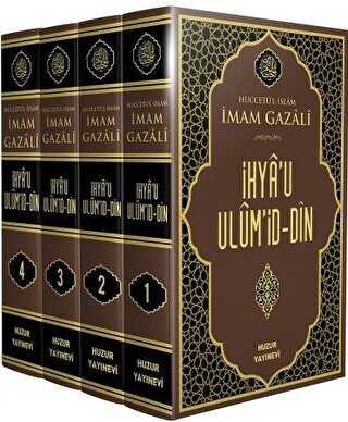 �hya�u Ul�m�id-Din 4 Kitap Tak�m Kutulu - B�y�k Boy