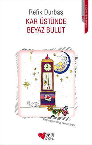 Kar �st�nde Beyaz Bulut