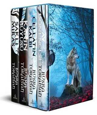 K�rm�z� Ba�l�kl� K�z Serisi Set 4 Kitap