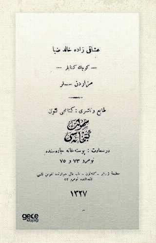 Kk Kitablar - Osmanlca