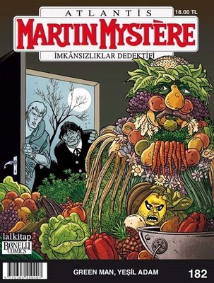 Martin Mystere say� 182: Green Man Ye�il Adam