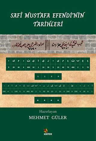 Safi Mustafa Efendi�nin Tarihleri