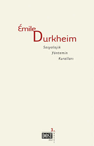 Sosyolojik Y�ntemin Kurallar�