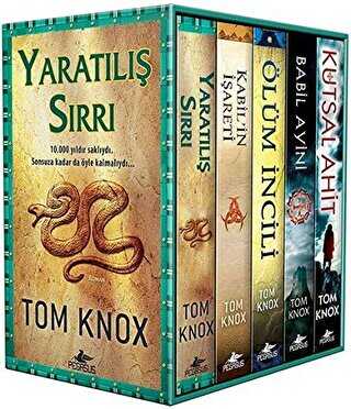 Tom Knox Macera Gerilim Serisi Kutulu �zel Set 5 Kitap