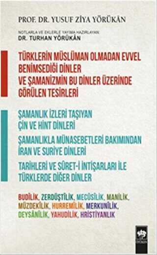 Trklerin Mslman Olmadan Evvel Benimsedii Dinler ve amanizmin Bu Dinler zerinde Grlen Tesirleri