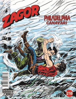 Zagor Say� 218 - Philadelphia Canavar�